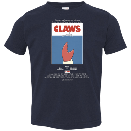 T-Shirts Navy / 2T Claws Movie Poster Toddler Premium T-Shirt