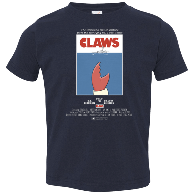 T-Shirts Navy / 2T Claws Movie Poster Toddler Premium T-Shirt