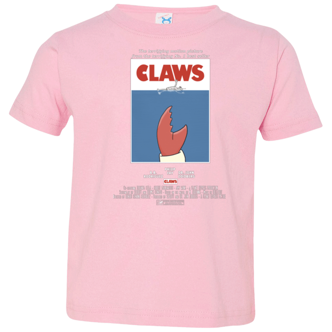 T-Shirts Pink / 2T Claws Movie Poster Toddler Premium T-Shirt