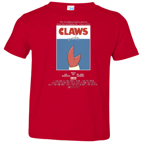 T-Shirts Red / 2T Claws Movie Poster Toddler Premium T-Shirt