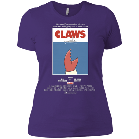 T-Shirts Purple / X-Small Claws Movie Poster Women's Premium T-Shirt