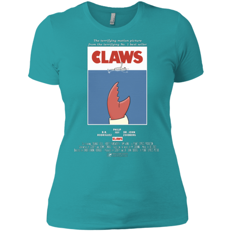 T-Shirts Tahiti Blue / X-Small Claws Movie Poster Women's Premium T-Shirt