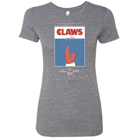 T-Shirts Premium Heather / Small Claws Movie Poster Women's Triblend T-Shirt