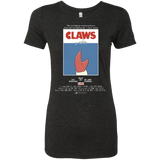 T-Shirts Vintage Black / Small Claws Movie Poster Women's Triblend T-Shirt