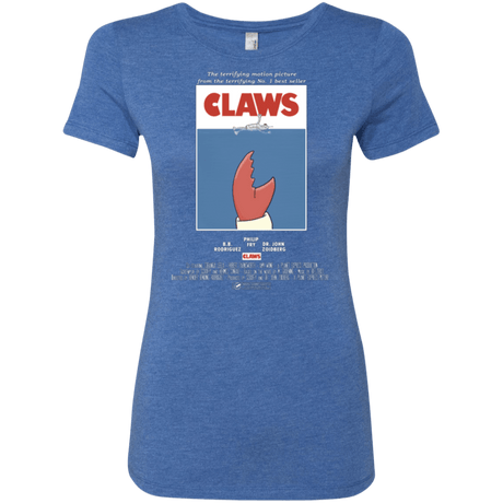 T-Shirts Vintage Royal / Small Claws Movie Poster Women's Triblend T-Shirt