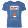 T-Shirts Vintage Royal / YXS Claws Movie Poster Youth Triblend T-Shirt