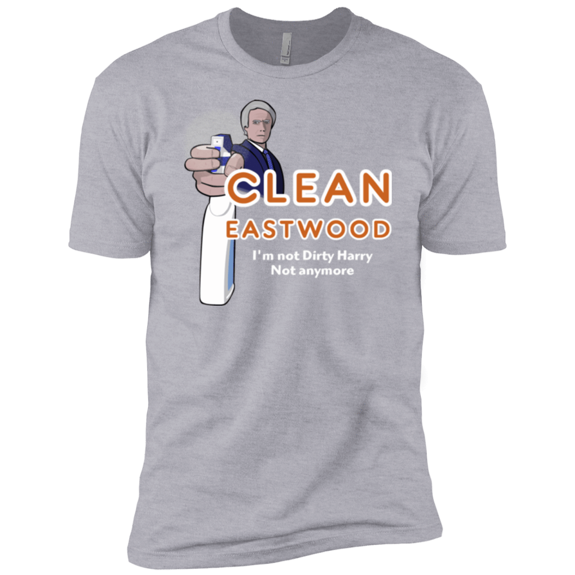 T-Shirts Heather Grey / YXS Clean Eastwood Boys Premium T-Shirt