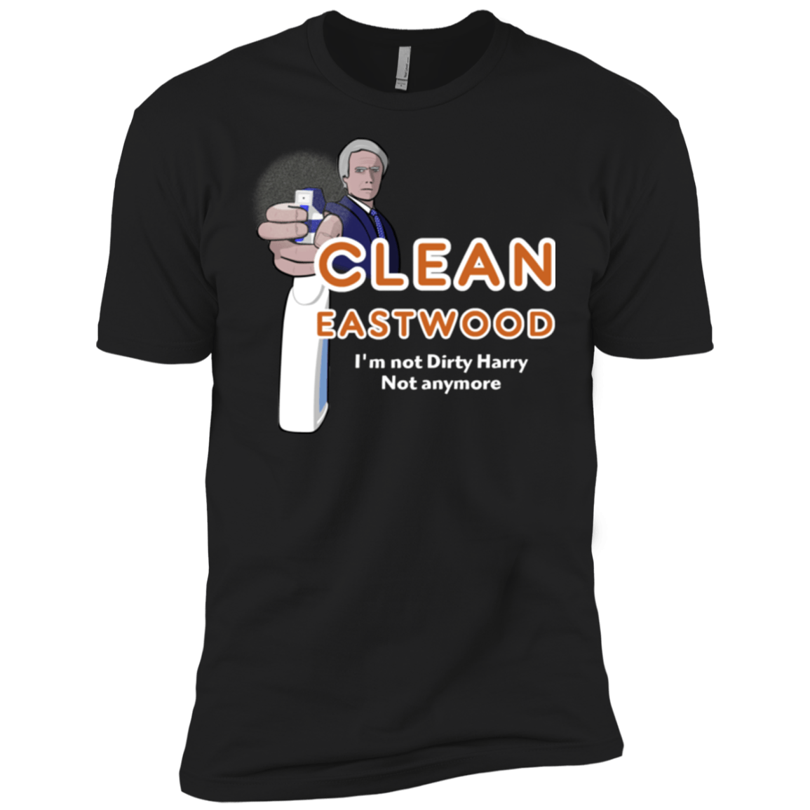 T-Shirts Black / X-Small Clean Eastwood Men's Premium T-Shirt