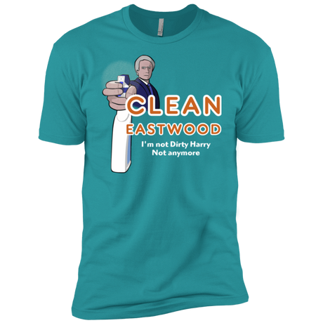 T-Shirts Tahiti Blue / X-Small Clean Eastwood Men's Premium T-Shirt