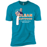 T-Shirts Turquoise / X-Small Clean Eastwood Men's Premium T-Shirt
