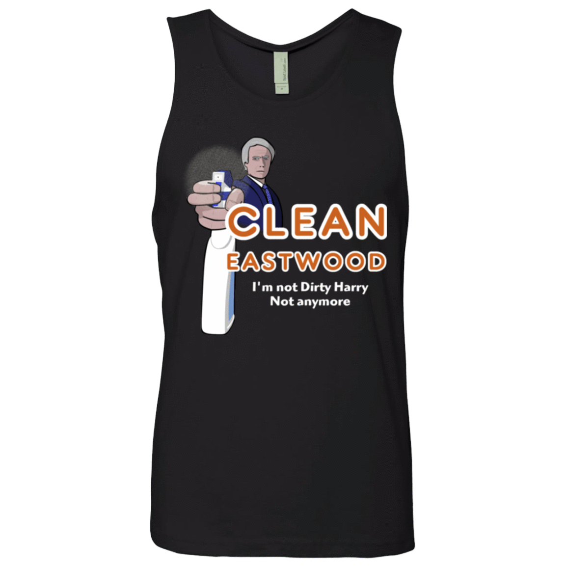 T-Shirts Black / Small Clean Eastwood Men's Premium Tank Top