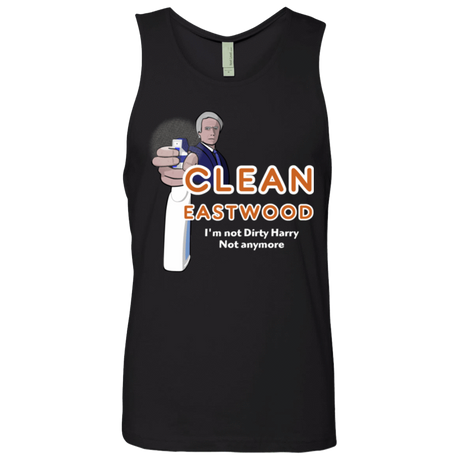 T-Shirts Black / Small Clean Eastwood Men's Premium Tank Top