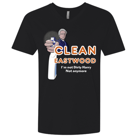 T-Shirts Black / X-Small Clean Eastwood Men's Premium V-Neck