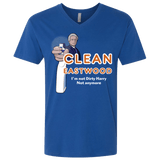T-Shirts Royal / X-Small Clean Eastwood Men's Premium V-Neck
