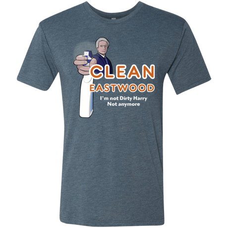 T-Shirts Indigo / Small Clean Eastwood Men's Triblend T-Shirt