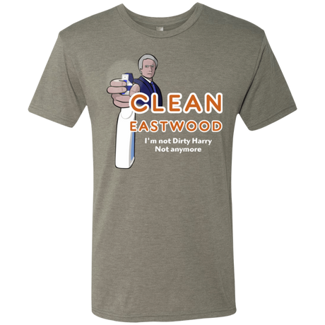 T-Shirts Venetian Grey / Small Clean Eastwood Men's Triblend T-Shirt