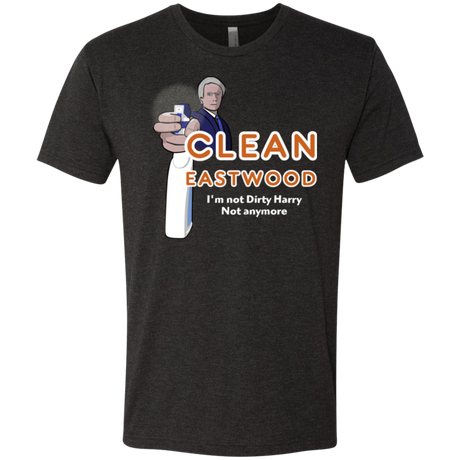 T-Shirts Vintage Black / Small Clean Eastwood Men's Triblend T-Shirt