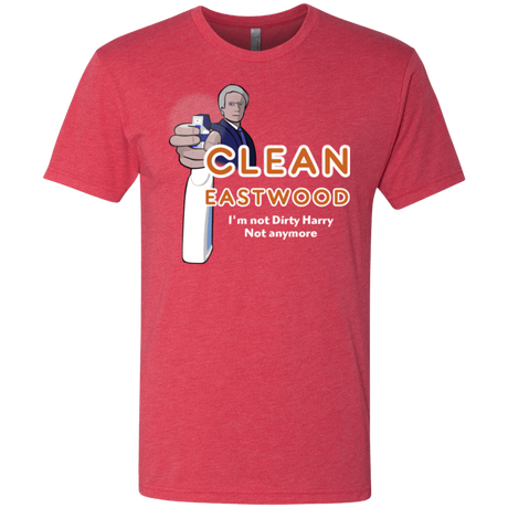 T-Shirts Vintage Red / Small Clean Eastwood Men's Triblend T-Shirt