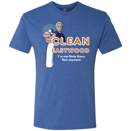 T-Shirts Vintage Royal / Small Clean Eastwood Men's Triblend T-Shirt