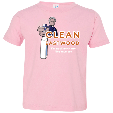 T-Shirts Pink / 2T Clean Eastwood Toddler Premium T-Shirt
