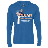 T-Shirts Vintage Royal / X-Small Clean Eastwood Triblend Long Sleeve Hoodie Tee