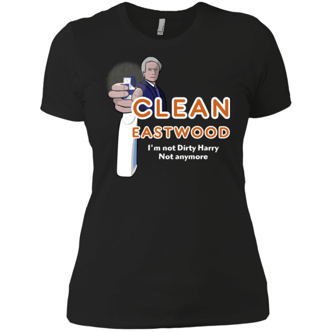 T-Shirts Black / X-Small Clean Eastwood Women's Premium T-Shirt