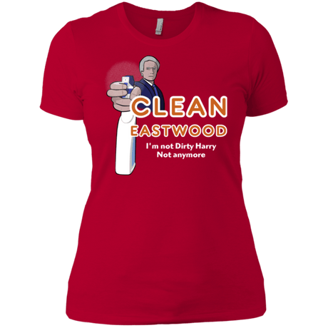 T-Shirts Red / X-Small Clean Eastwood Women's Premium T-Shirt