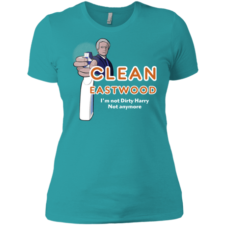 T-Shirts Tahiti Blue / X-Small Clean Eastwood Women's Premium T-Shirt