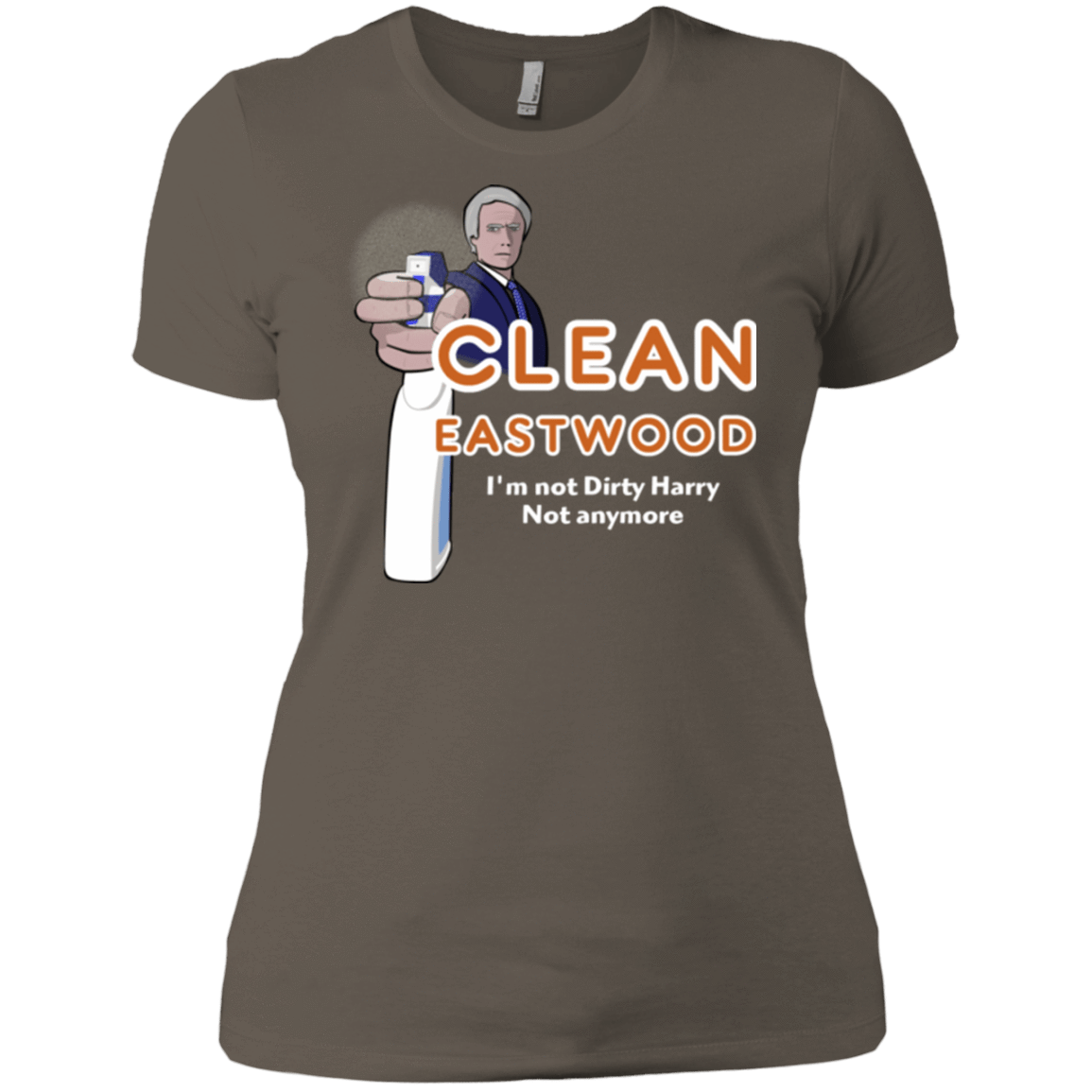 T-Shirts Warm Grey / X-Small Clean Eastwood Women's Premium T-Shirt