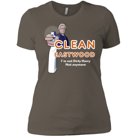 T-Shirts Warm Grey / X-Small Clean Eastwood Women's Premium T-Shirt