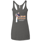 T-Shirts Premium Heather / X-Small Clean Eastwood Women's Triblend Racerback Tank
