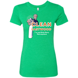 T-Shirts Envy / Small Clean Eastwood Women's Triblend T-Shirt