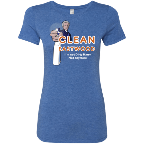 T-Shirts Vintage Royal / Small Clean Eastwood Women's Triblend T-Shirt