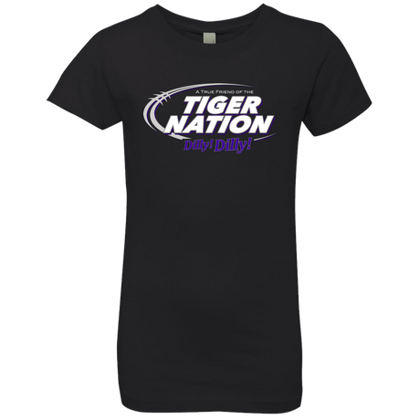 T-Shirts Black / YXS Clemson Dilly Dilly Girls Premium T-Shirt
