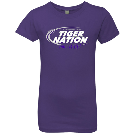T-Shirts Purple Rush / YXS Clemson Dilly Dilly Girls Premium T-Shirt