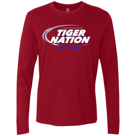 T-Shirts Cardinal / Small Clemson Dilly Dilly Men's Premium Long Sleeve