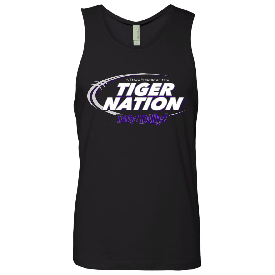 T-Shirts Black / Small Clemson Dilly Dilly Men's Premium Tank Top