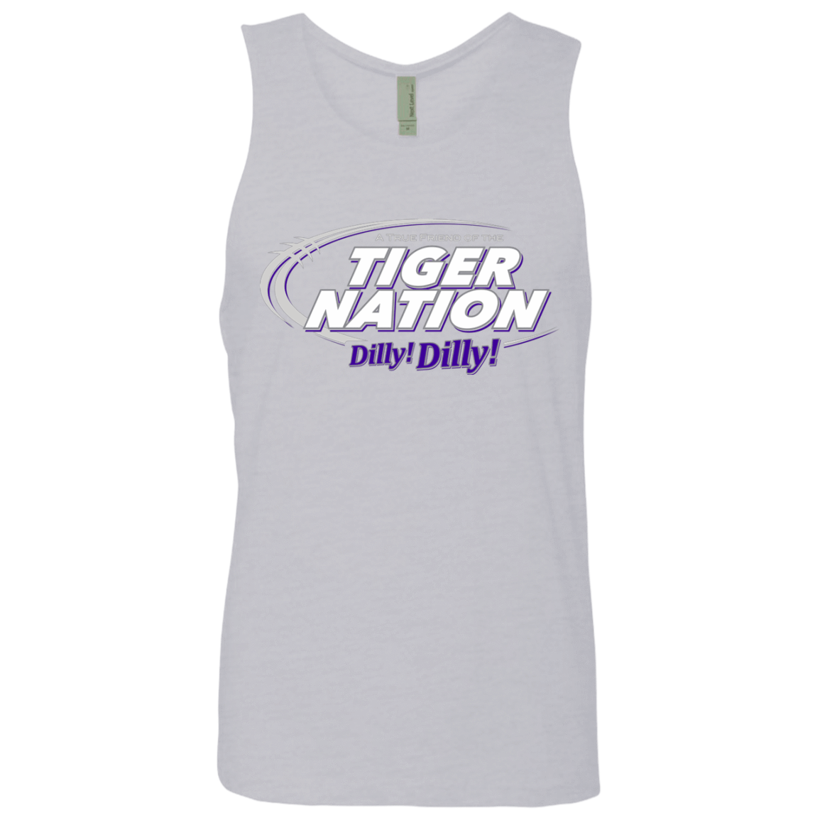 T-Shirts Heather Grey / Small Clemson Dilly Dilly Men's Premium Tank Top