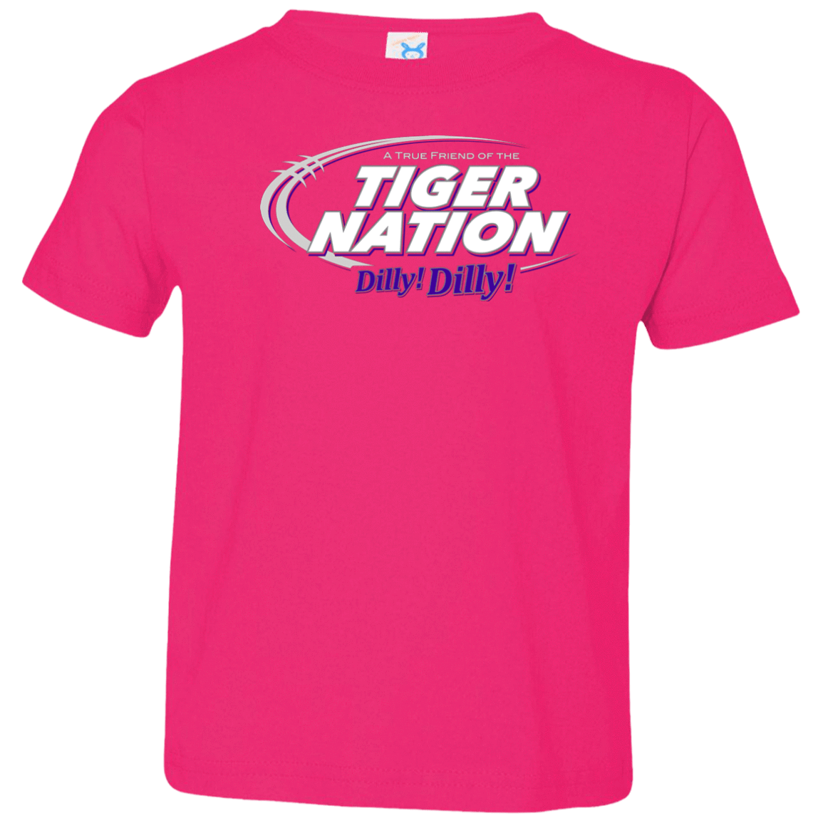 T-Shirts Hot Pink / 2T Clemson Dilly Dilly Toddler Premium T-Shirt