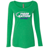 T-Shirts Envy / Small Clemson Dilly Dilly Women's Triblend Long Sleeve Shirt