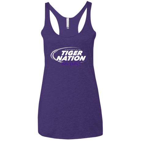 T-Shirts Purple / X-Small Clemson Dilly Dilly Women's Triblend Racerback Tank