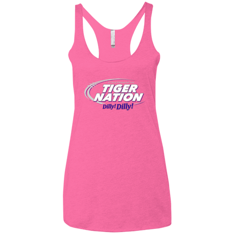 T-Shirts Vintage Pink / X-Small Clemson Dilly Dilly Women's Triblend Racerback Tank