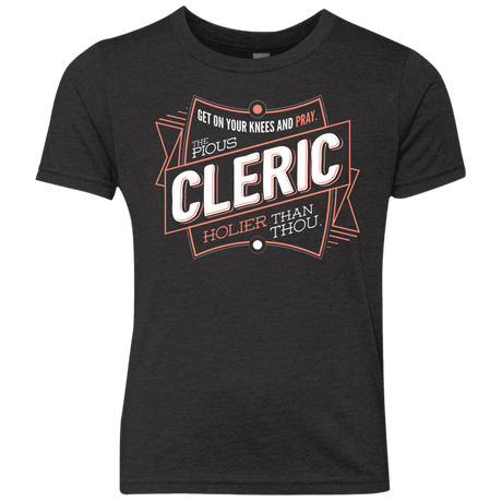 T-Shirts Vintage Black / YXS Cleric Youth Triblend T-Shirt