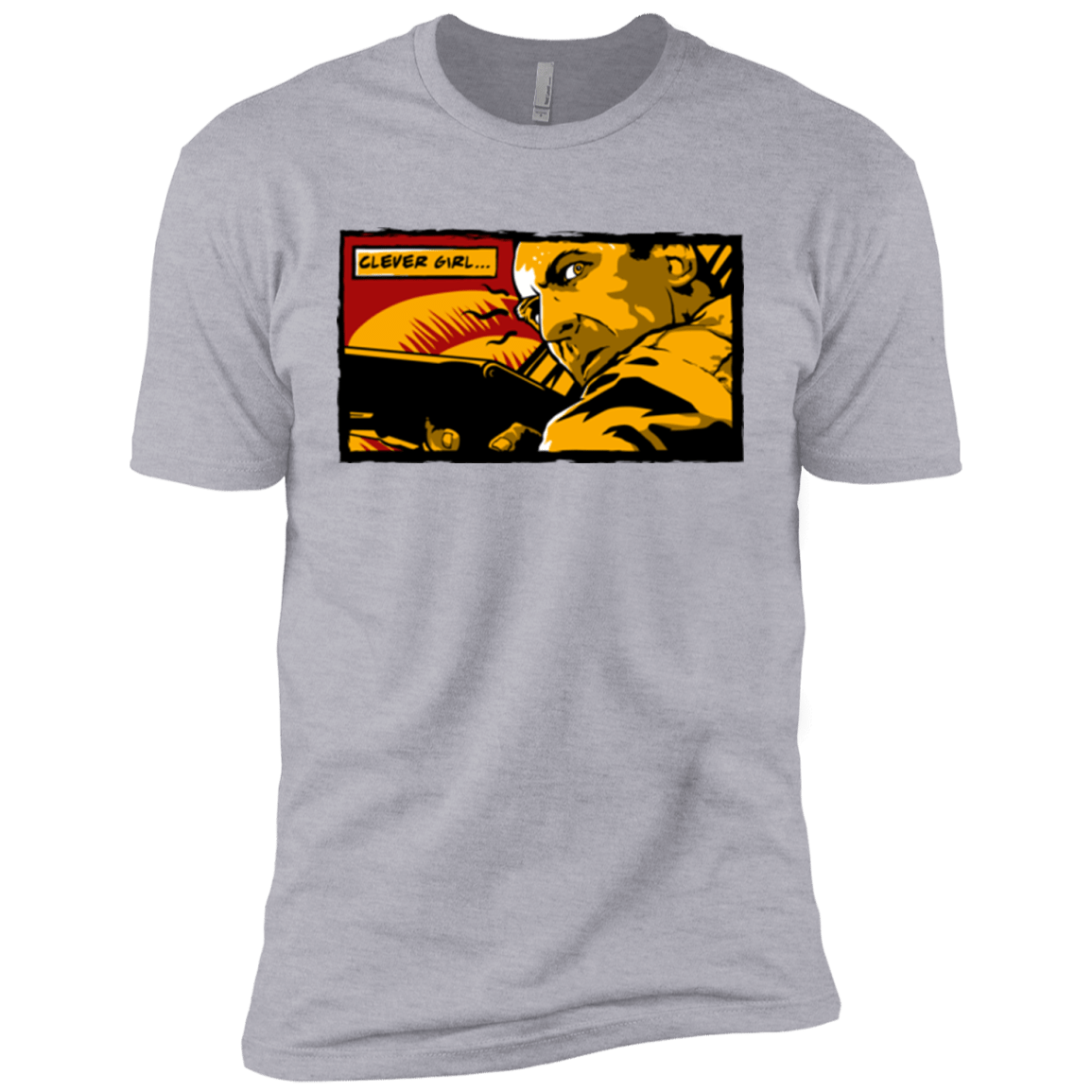 T-Shirts Heather Grey / YXS Clever Girl Boys Premium T-Shirt