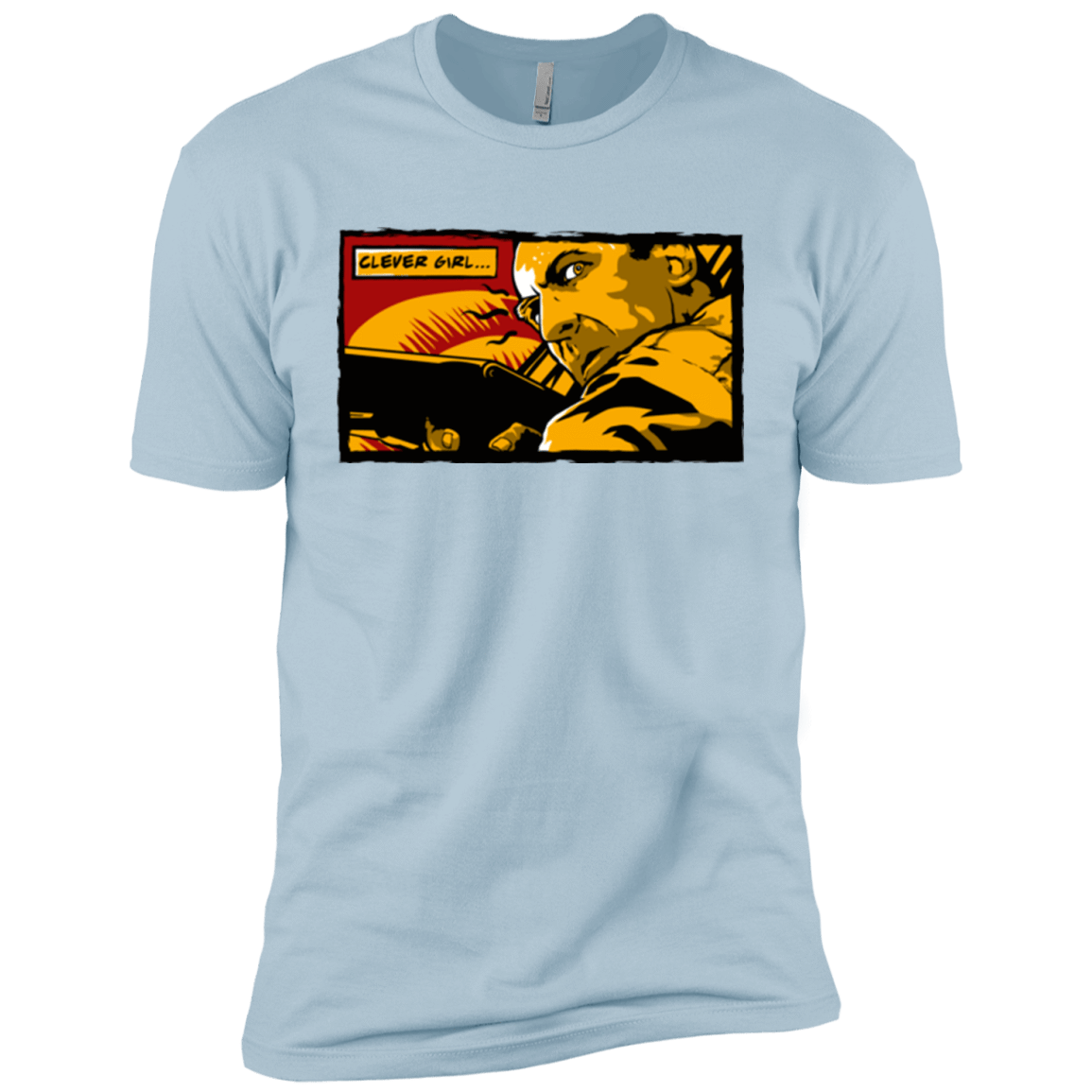 T-Shirts Light Blue / YXS Clever Girl Boys Premium T-Shirt