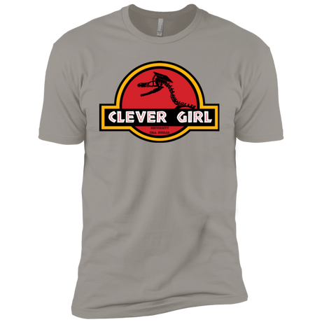 T-Shirts Light Grey / YXS Clever Girl Boys Premium T-Shirt