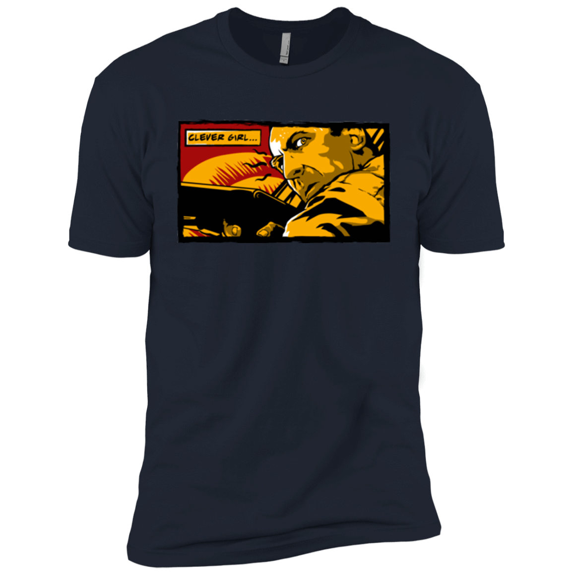 T-Shirts Midnight Navy / YXS Clever Girl Boys Premium T-Shirt