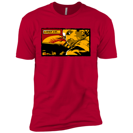 T-Shirts Red / YXS Clever Girl Boys Premium T-Shirt