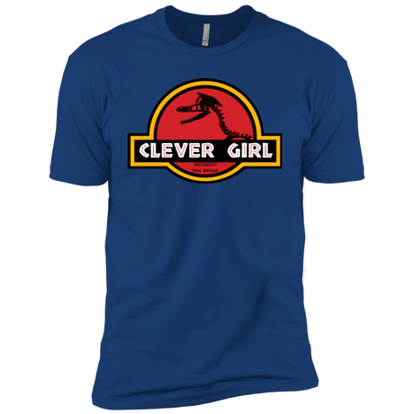 T-Shirts Royal / YXS Clever Girl Boys Premium T-Shirt