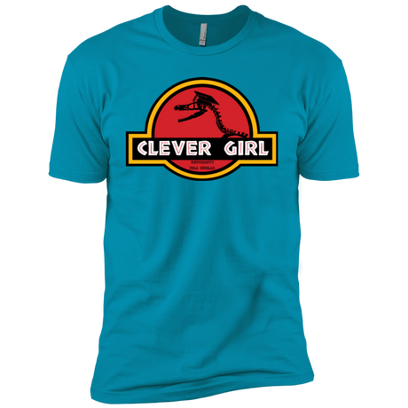 T-Shirts Turquoise / YXS Clever Girl Boys Premium T-Shirt